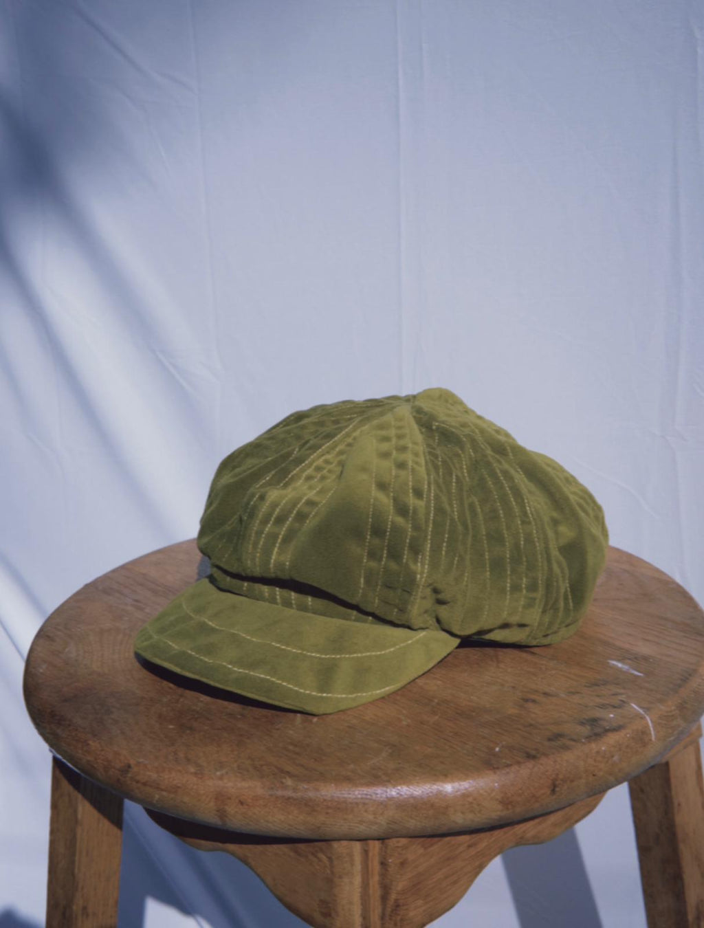 Lime Green Sequin Scarf