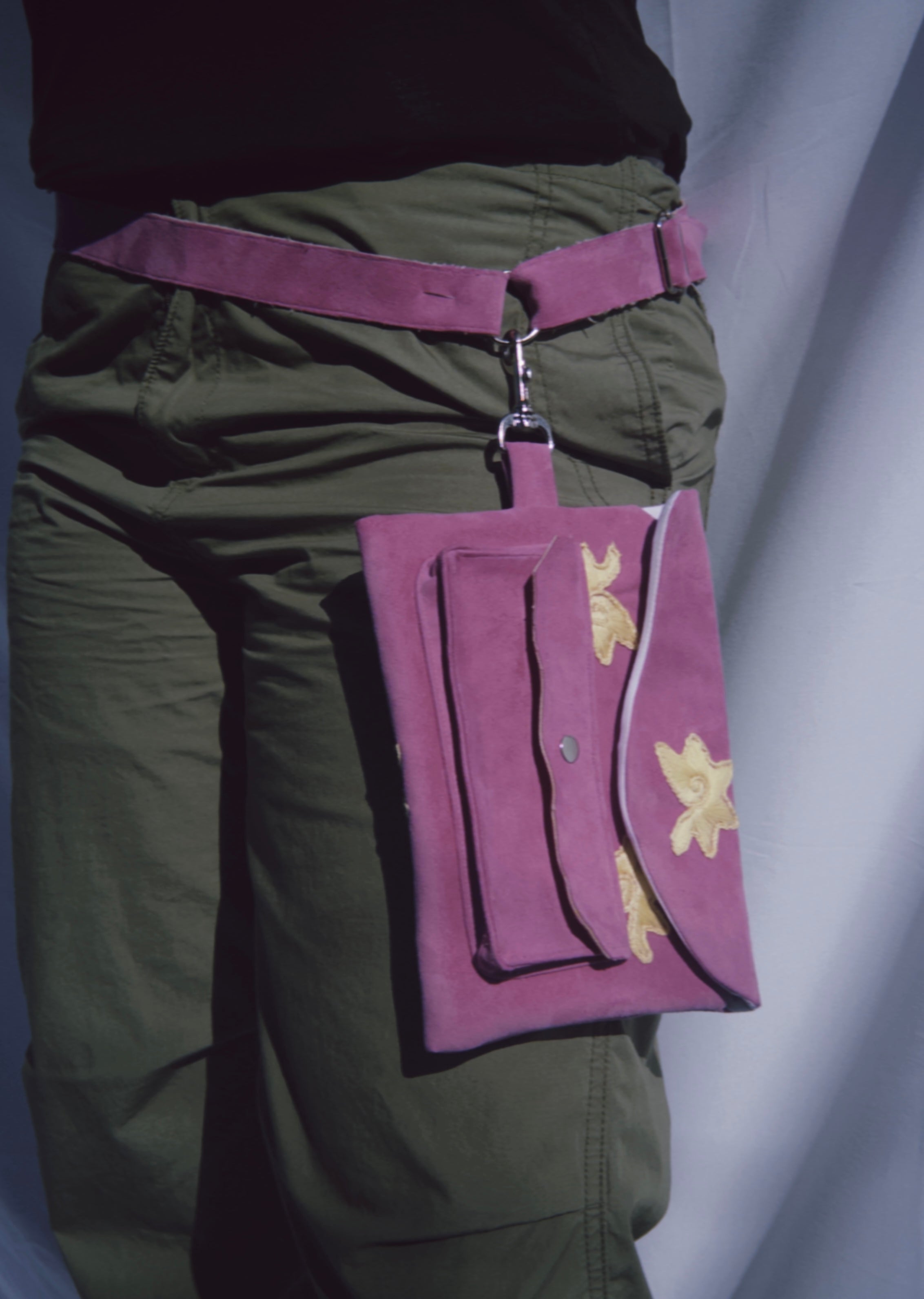 Lime Green Sequin Scarf