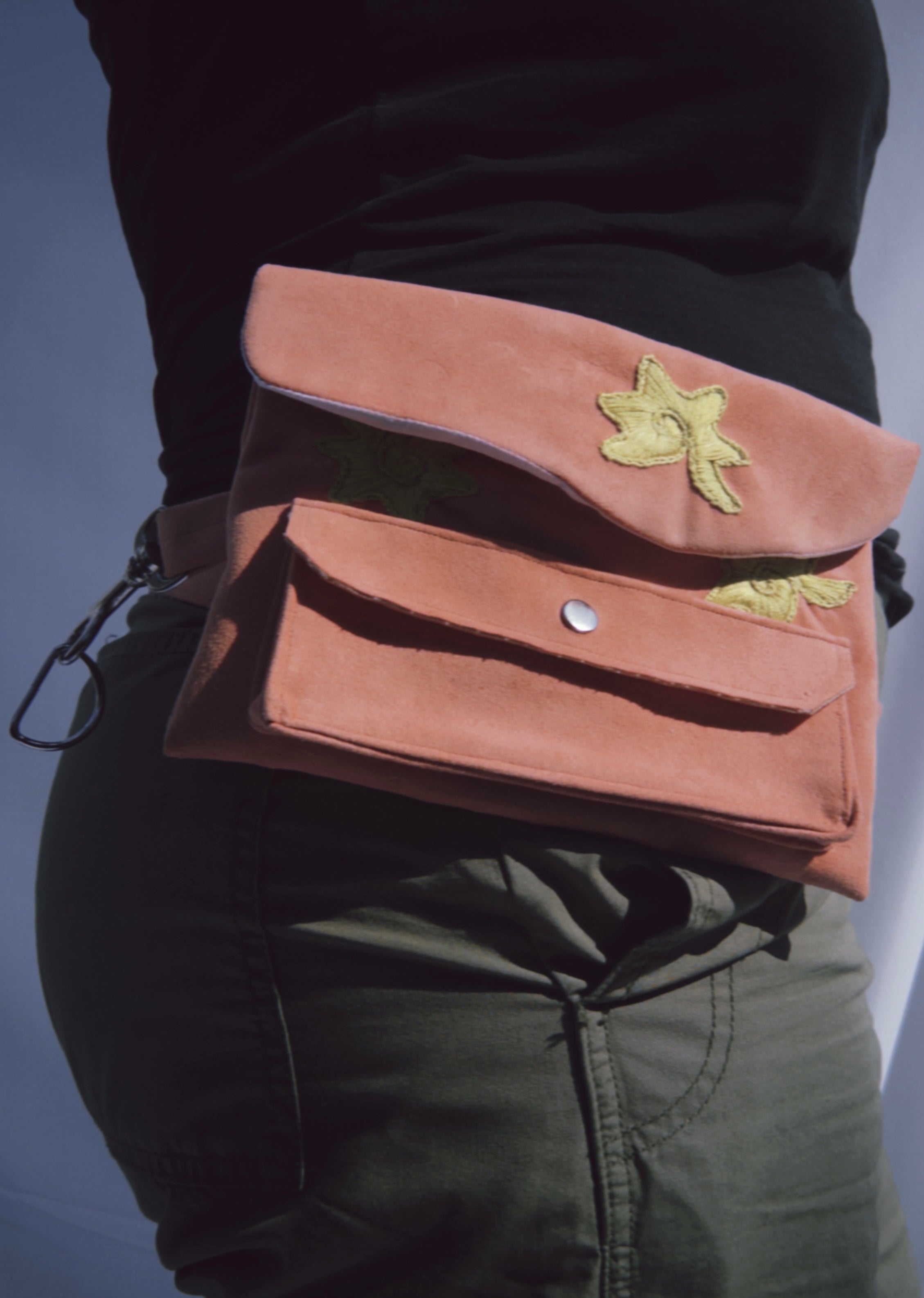 Lime Green Sequin Scarf
