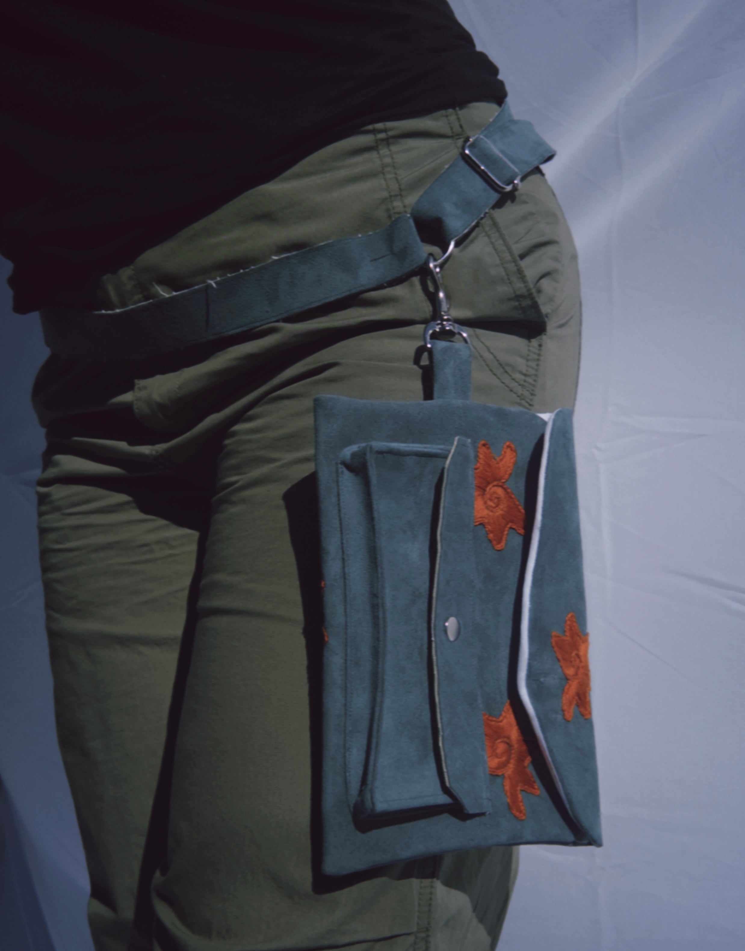 Lime Green Sequin Scarf